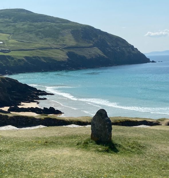Standing Stone on Irish Coast